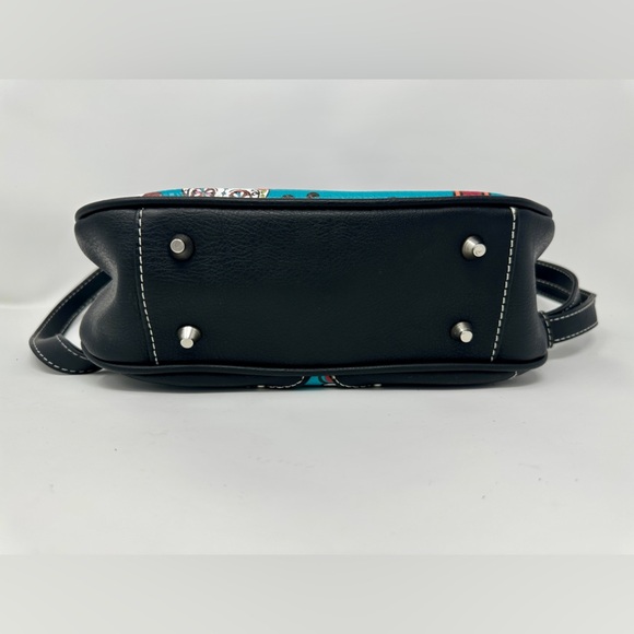 Concealed Carry‎ Bag: Sugar Skull Crossbody HandBag — Cowgirl Trendy - Picture 4 of 8